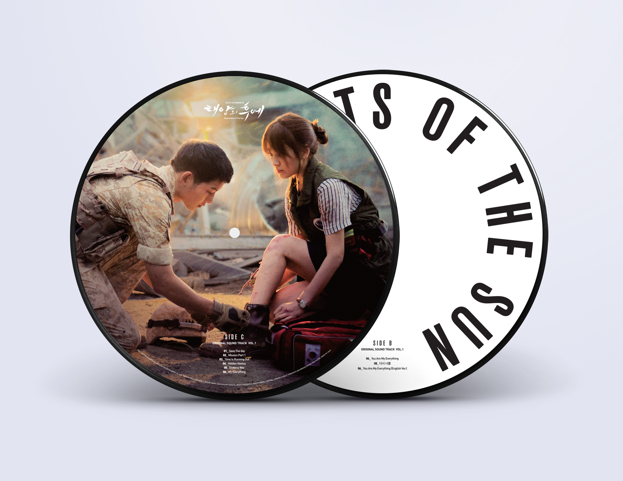 태양의 후예 O.S.T Vol.1 [180g 2LP 픽쳐 디스크 한정반]